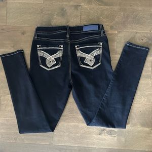 Women’s Dark Denim Hydraulic Mid-Rise Skinny Jeans Sz. 10